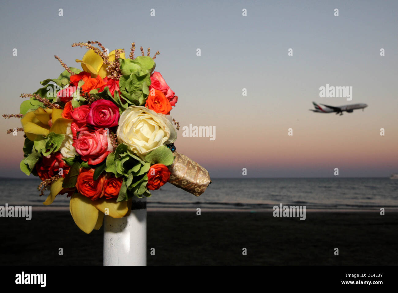 Decorazioni per matrimoni Foto Stock