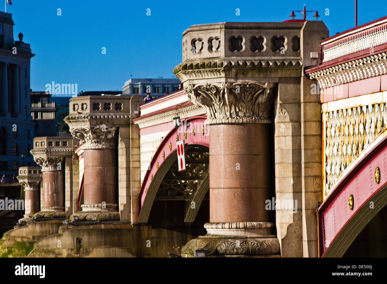 Blackfriars road bridge-Londra Foto Stock