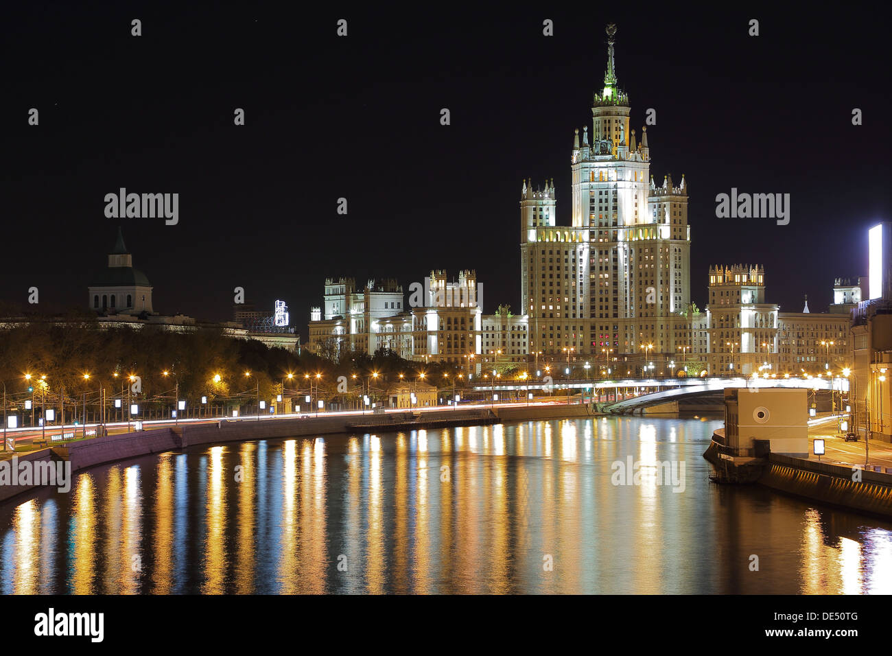 Paesaggio urbano di Mosca Foto Stock