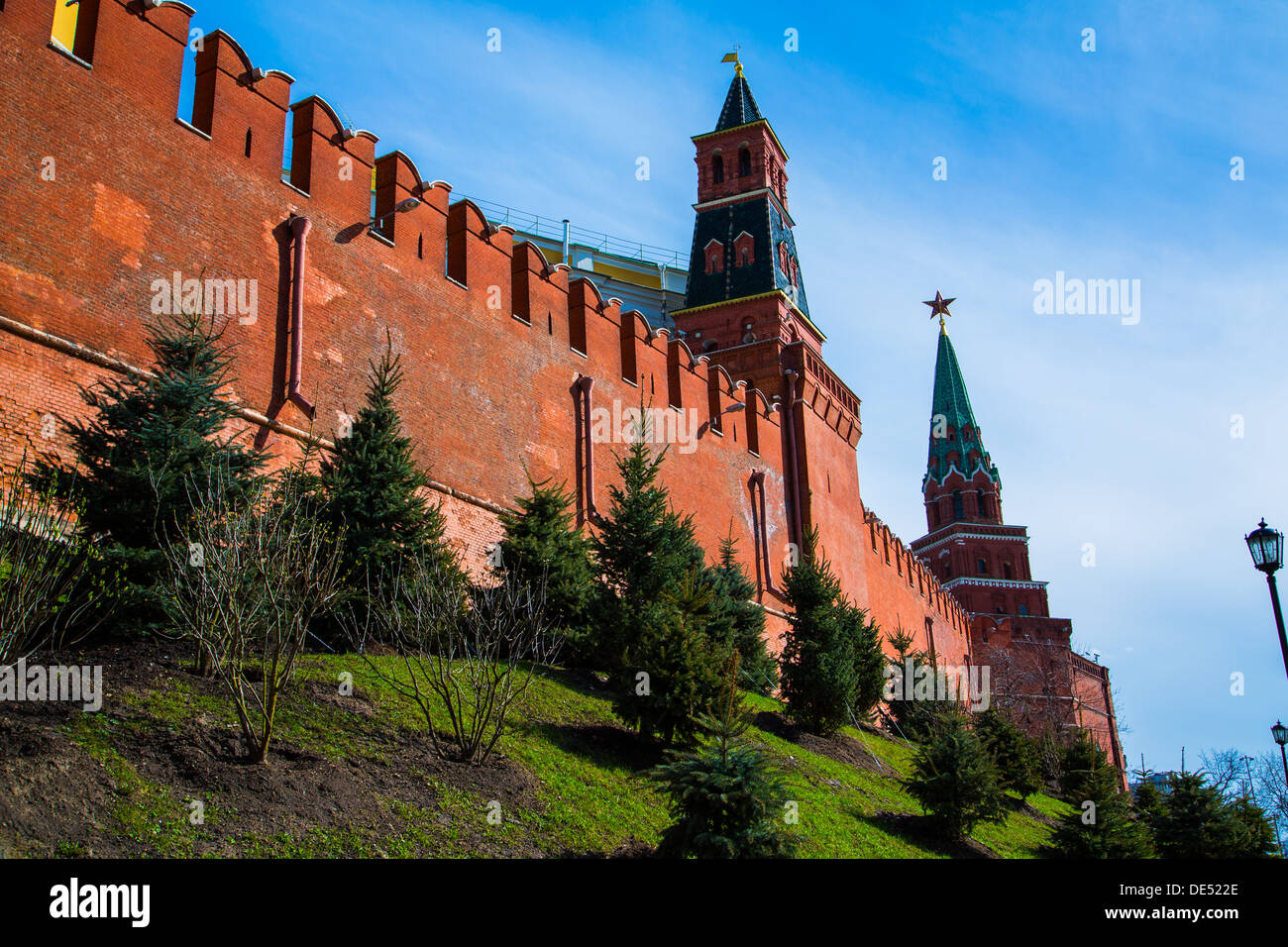 Moscow Kremlin giornata di primavera. La Russia Foto Stock