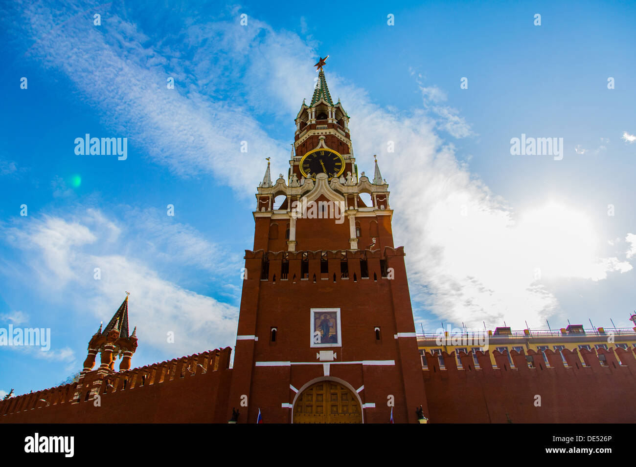 Moscow Kremlin giornata di primavera. La Russia Foto Stock