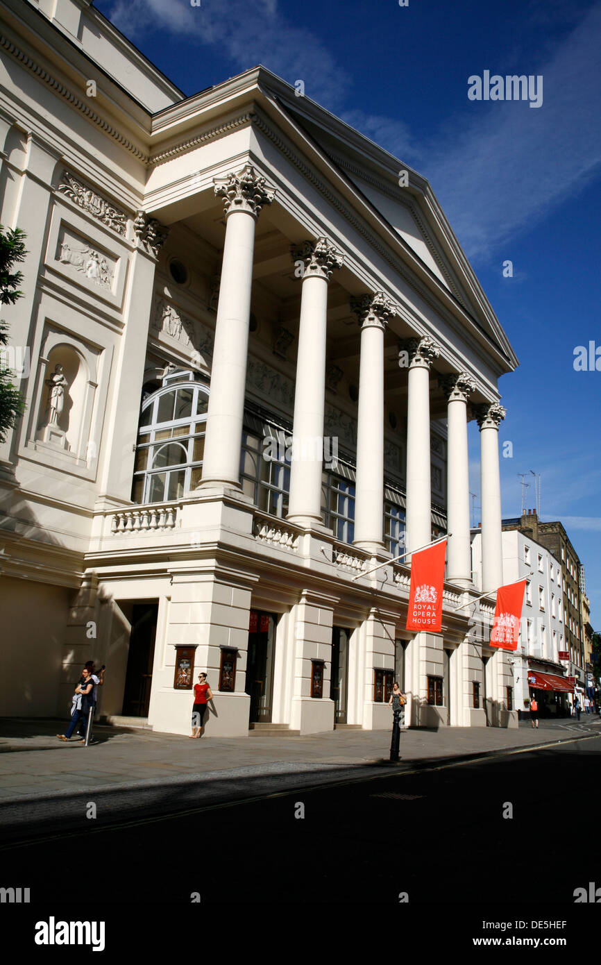 Royal Opera House Covent Garden di Londra, Regno Unito Foto Stock