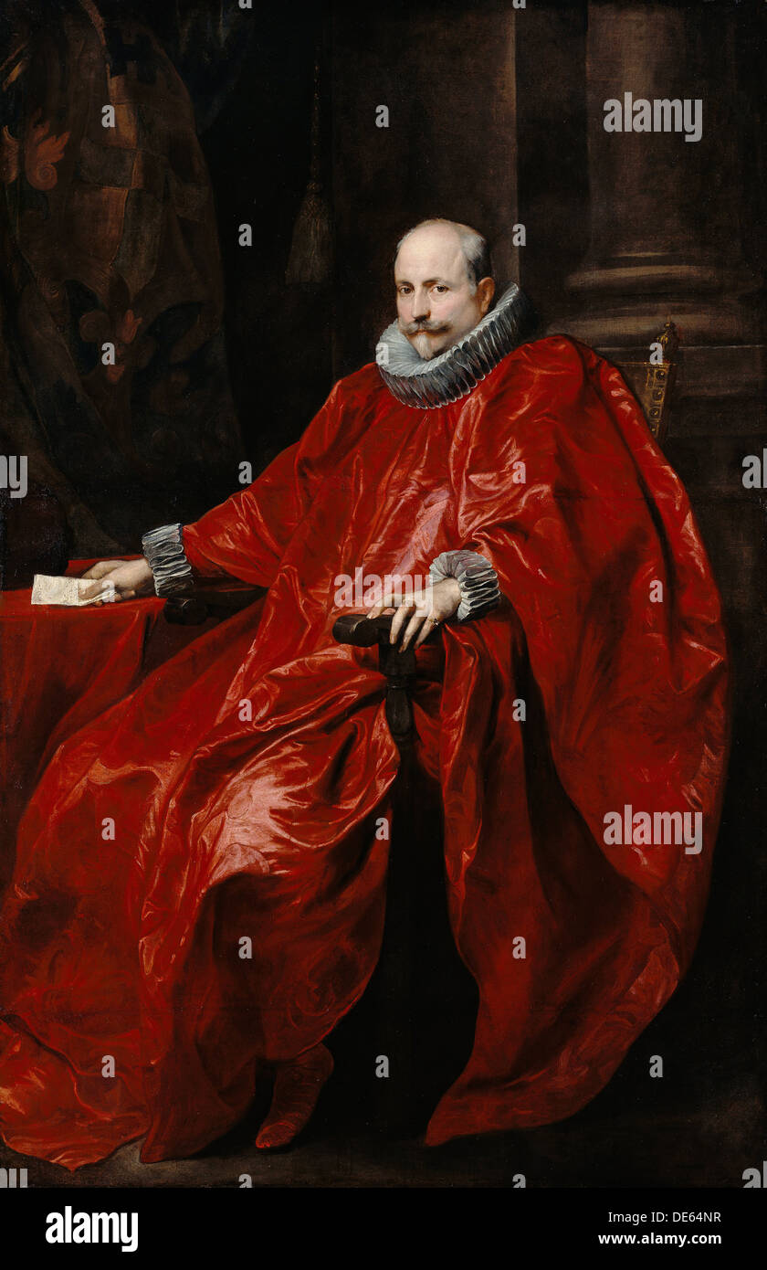 Ritratto di Agostino Pallavicini, 1621. Artista: Dyck, Sir Anthonis, van (1599-1641) Foto Stock