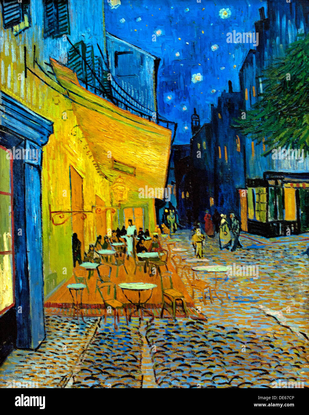 Café Van Gogh ( il caffè con terrazza di notte ) Arles Place du Forum 1888 Vincent van Gogh 1853 - 1890 Paesi Bassi Paesi Bassi Foto Stock
