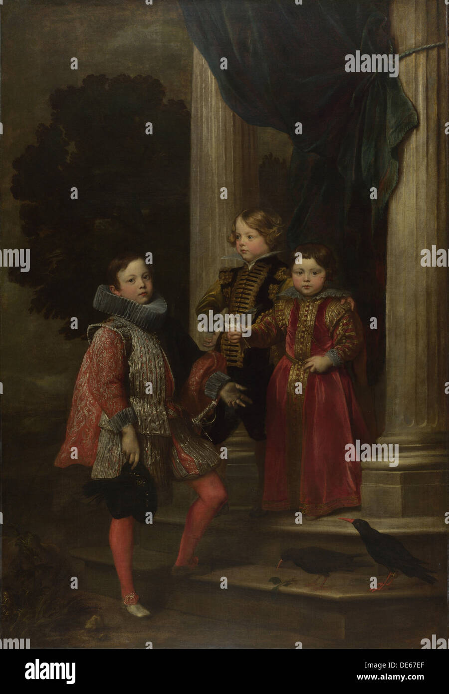 Il Balbi bambini, c. 1626. Artista: Dyck, Sir Anthonis, van (1599-1641) Foto Stock