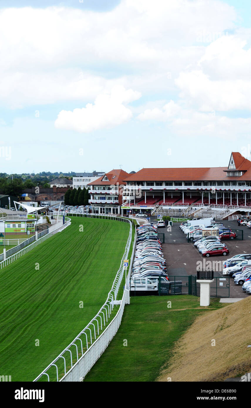 Chester Racecourse. Foto Stock