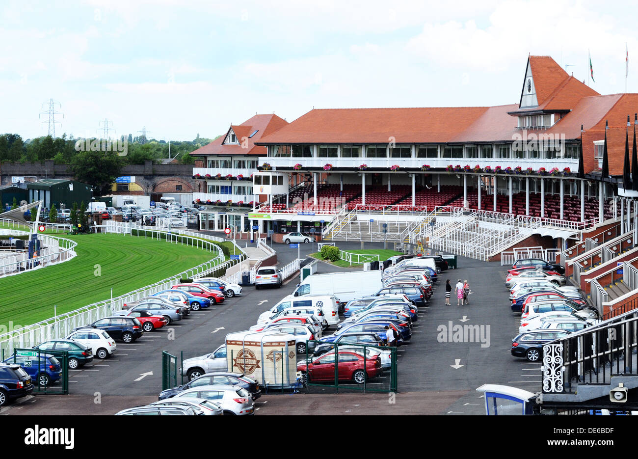 Chester Racecourse. Foto Stock