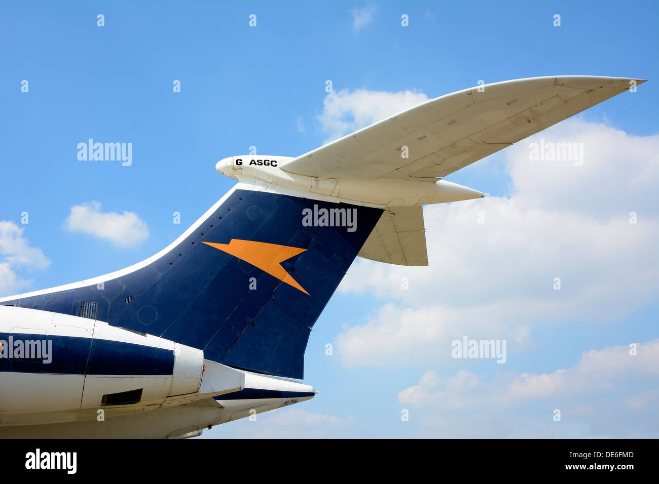 VINTAGE VICKERS VC10 aereo di linea della British Overseas Airways Corporation. In Inghilterra. Regno Unito Foto Stock