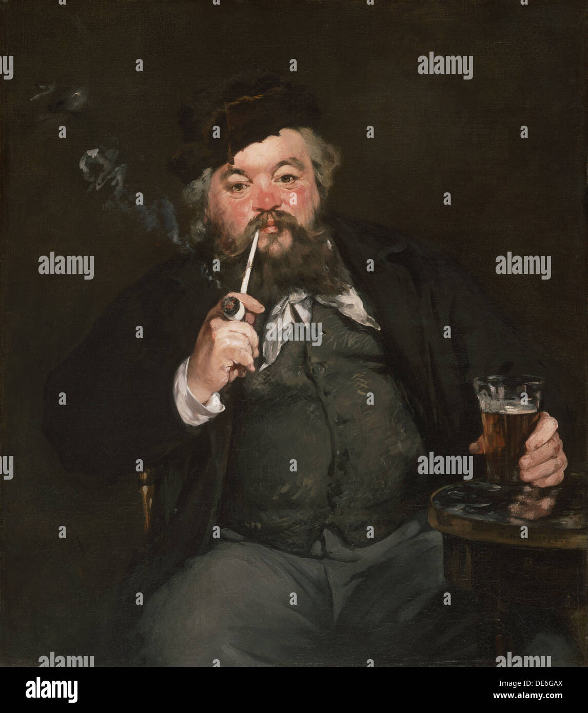 Le Bon Bock, 1873. Artista: Manet, Édouard (1832-1883) Foto Stock