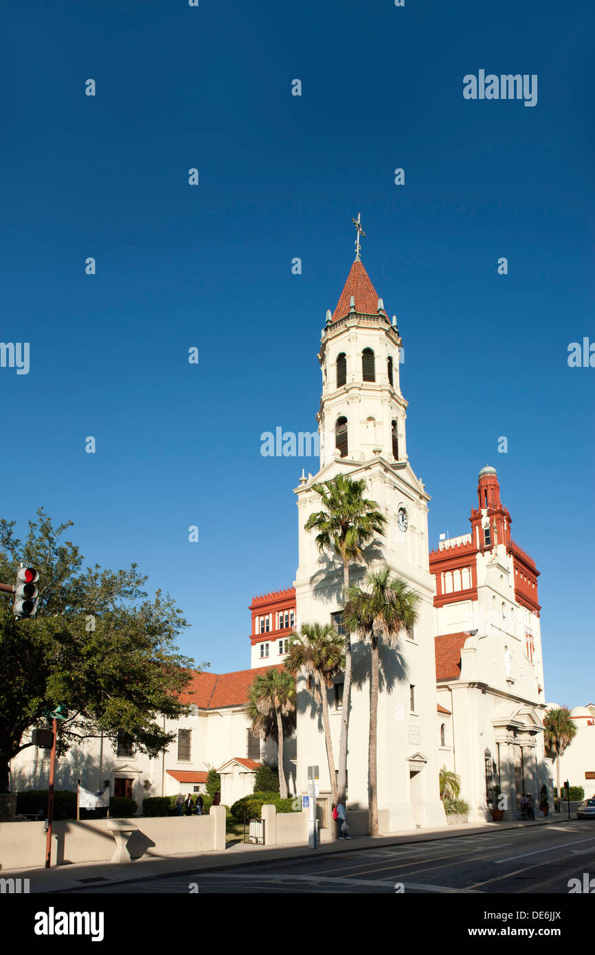 BASILICA cattedrale Saint Augustine, Florida USA Foto Stock