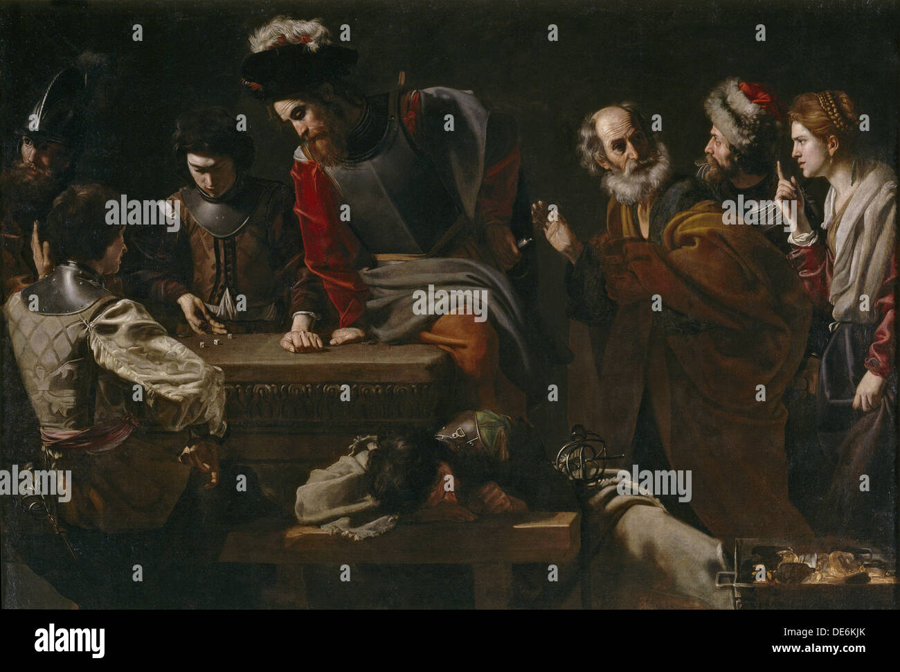 La vulnerabilità ad attacchi di tipo Denial of Saint Peter, ca 1625. Artista: Tournier, Nicolas (1590-1639) Foto Stock