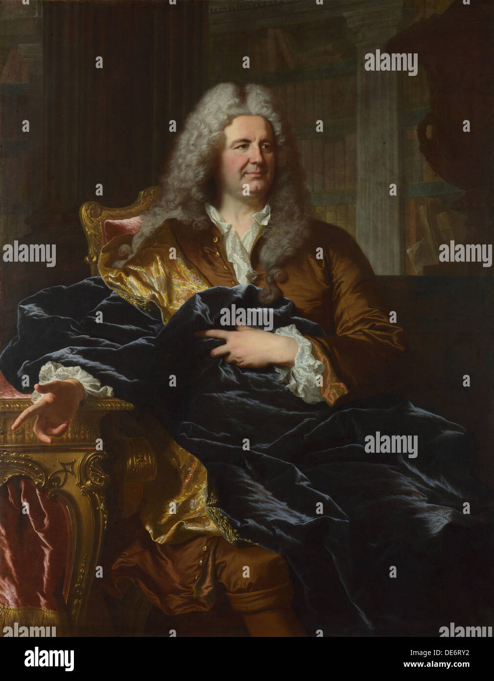 Ritratto di Antoine Pâris, 1724. Artista: Rigaud Il duomo, Hyacinthe François Honoré (1659-1743) Foto Stock