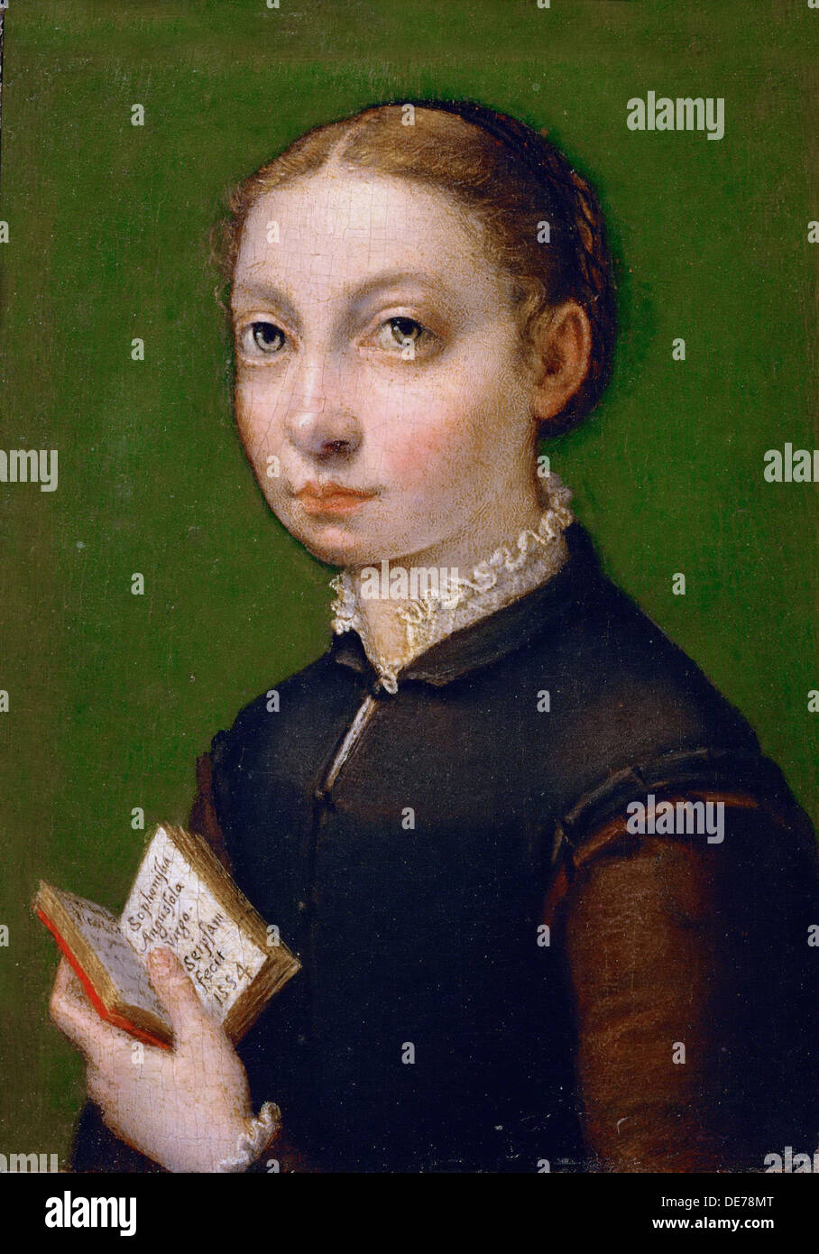 Autoritratto, 1554. Artista: Anguissola, Sofonisba (ca. 1532-1625) Foto Stock
