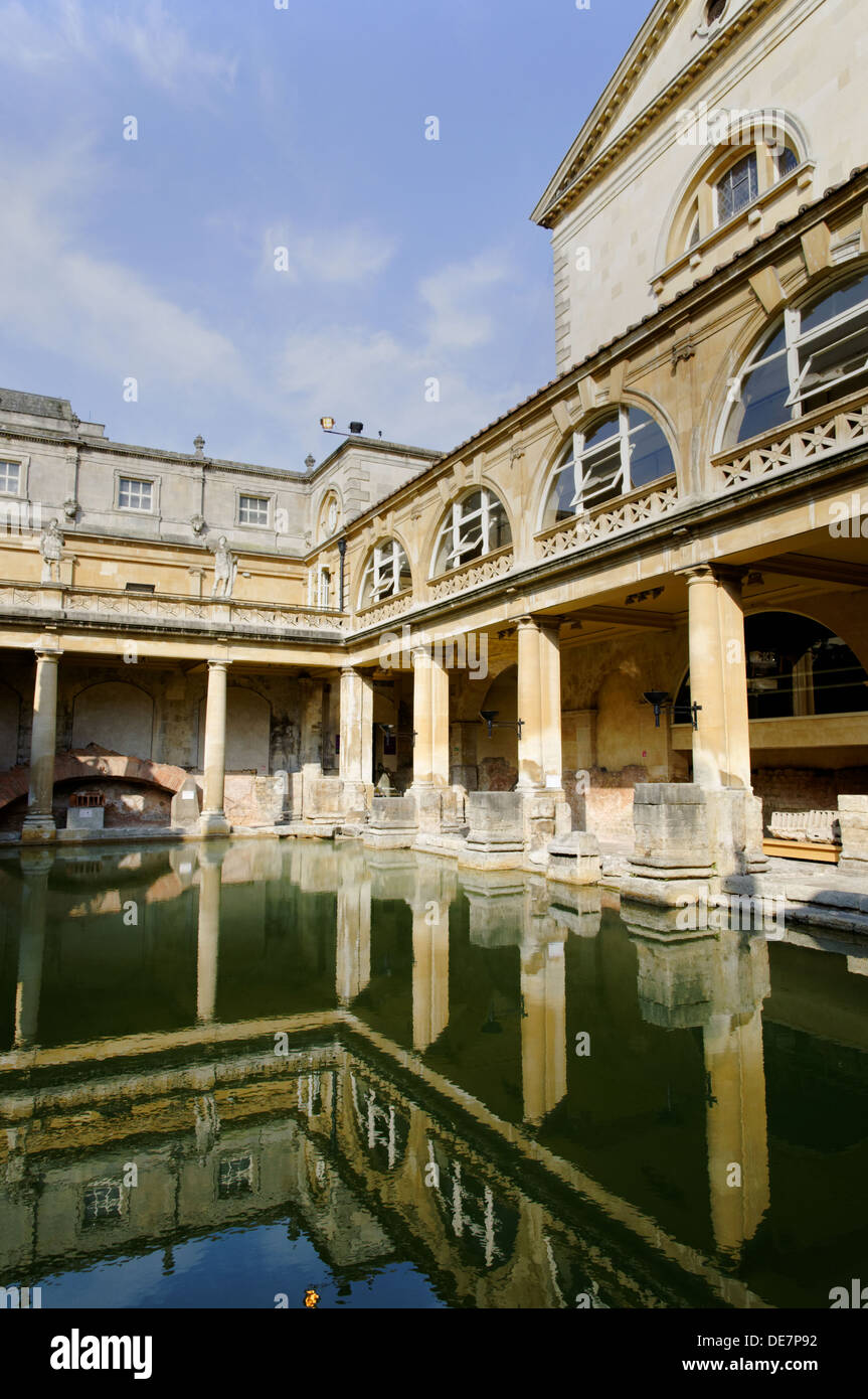 Bagno Romano House, Bagni Romani, bagno, Somerset, Inghilterra, Regno Unito, GB. Foto Stock