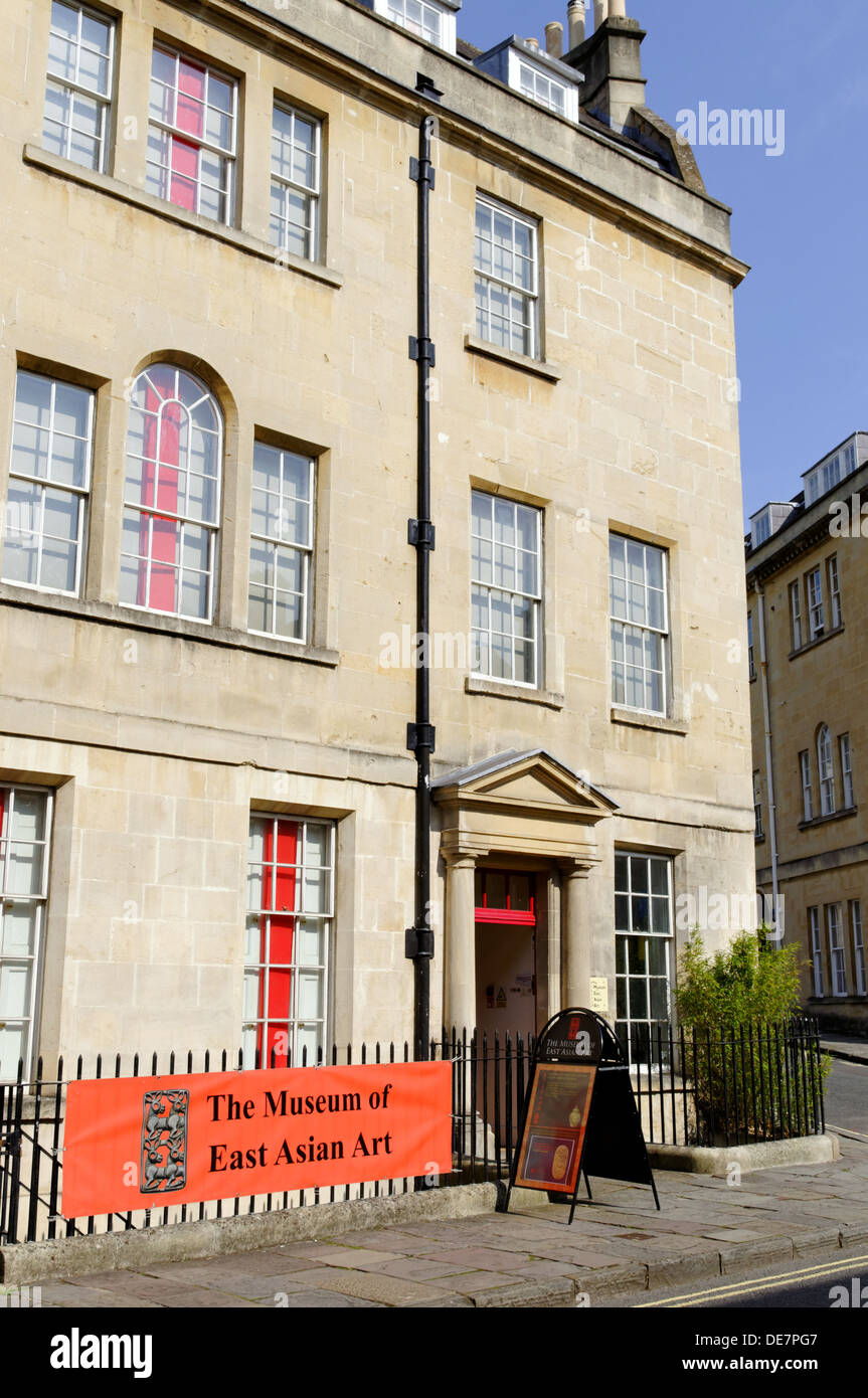 Il Museo dell'Arte Asiatica dell'Est, Vasca Spa, Somerset, Inghilterra, Regno Unito. Foto Stock