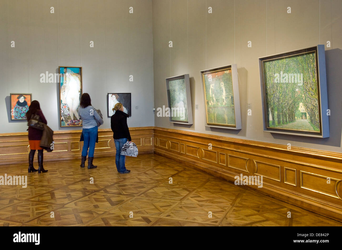 Österreich, Wien 3, Schloss Belvedere, Oberes Belvedere, Austellung Impressionisten Foto Stock