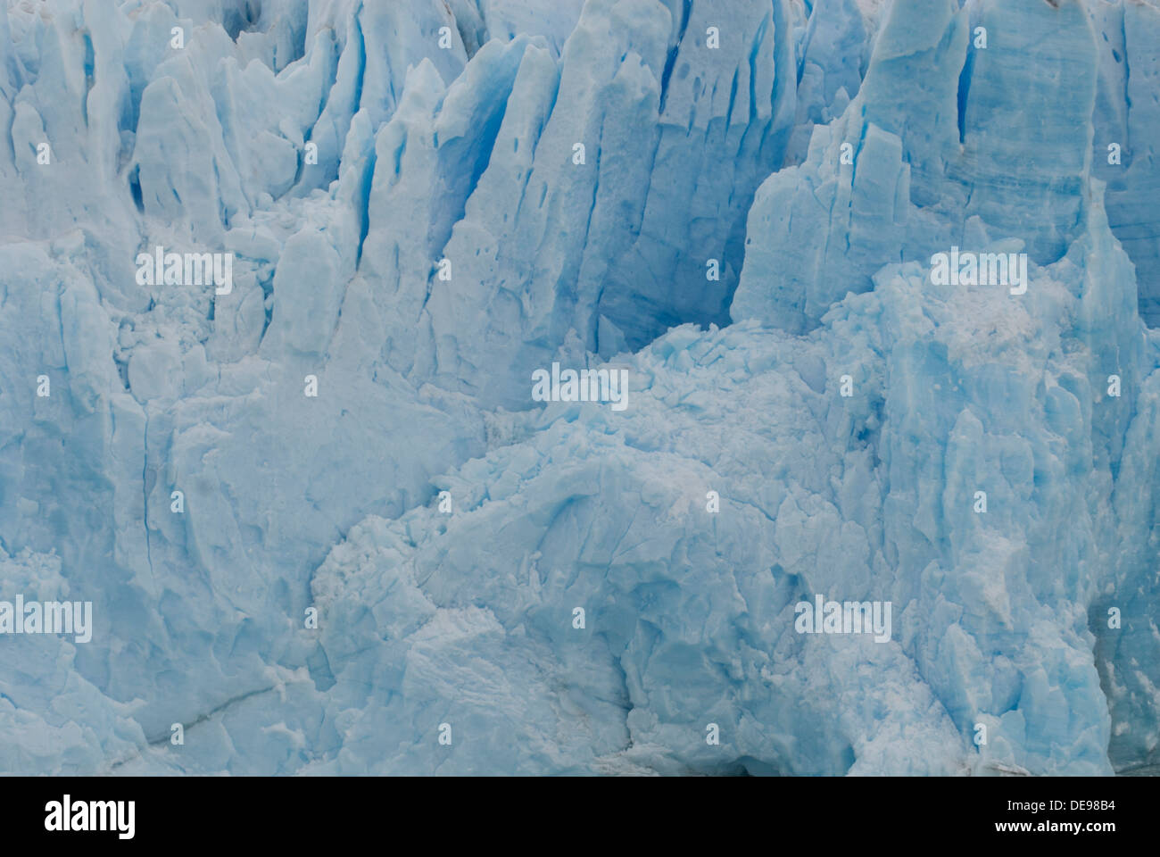 Ghiacciai, Patagonia, i ghiacciai del Parco Nazionale Foto Stock