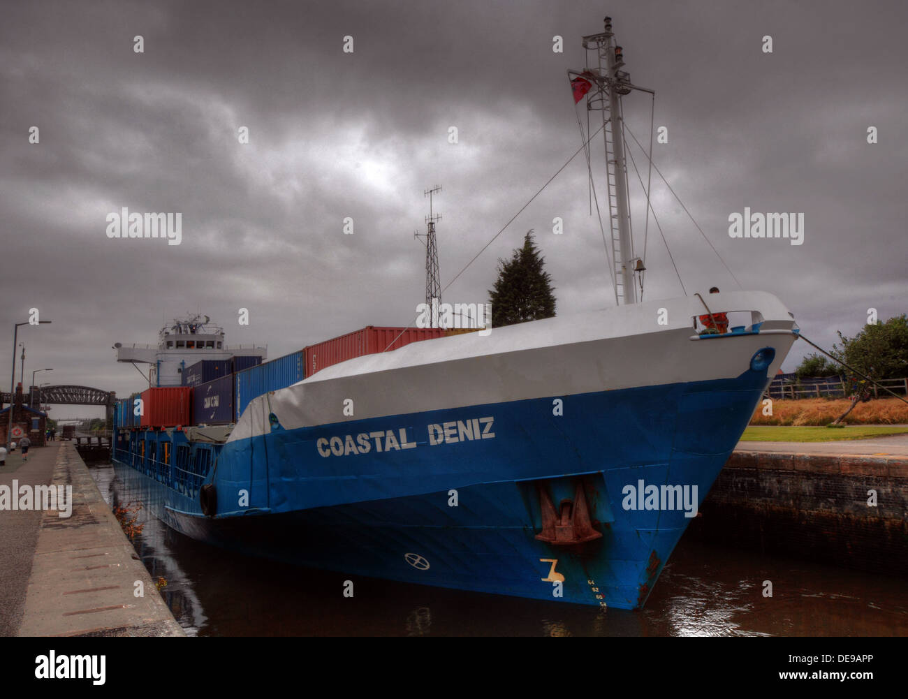Coastal Deniz at Latchford Locks, MSCC, Warrington, Inghilterra, Regno Unito, WA4 1GN Foto Stock