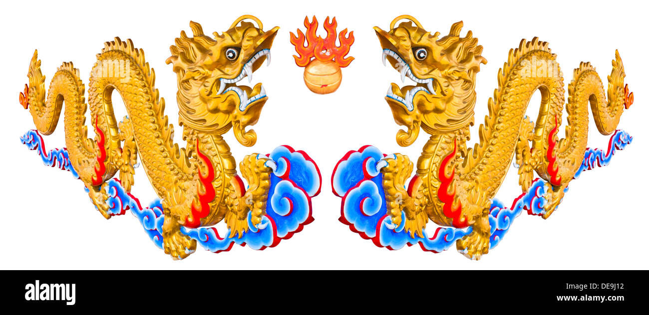 Antica arte animale asia asian sfondo nero grande carta cinese cina cloud concetto colore cultura decorazione drago decorativi Foto Stock