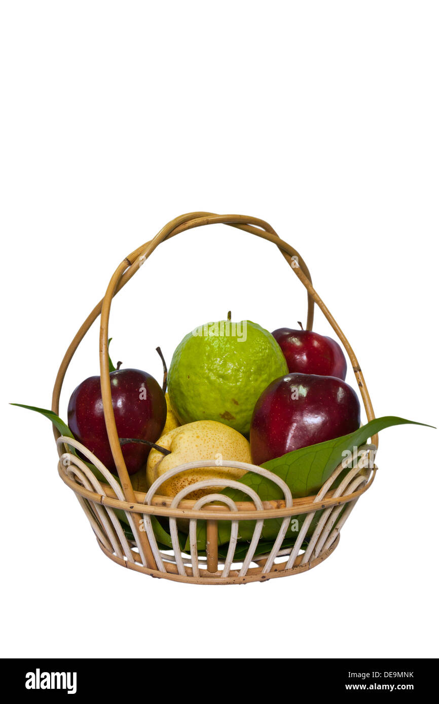 Apple, sfondo, banana, basket, Berry, ciotola, ciliegia, raccolta, colore, dessert, dieta, mangiare, festival, alimenti freschi, frutta, Foto Stock