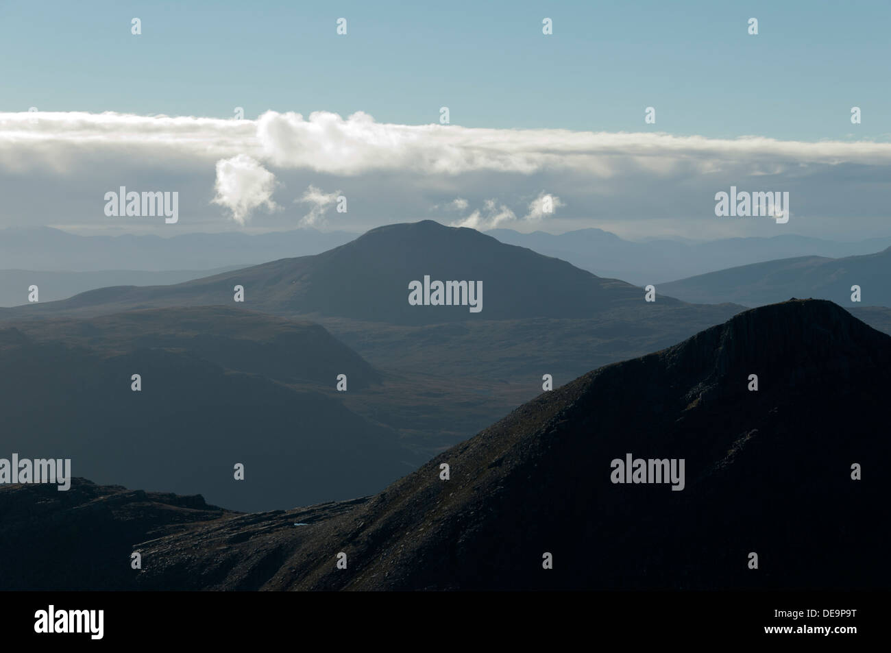Canisp da Quinag, Sutherland, Scotland, Regno Unito Foto Stock