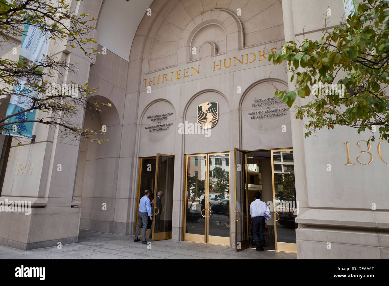 Banca interamericana di sviluppo edilizio - Washington, DC, Stati Uniti d'America Foto Stock