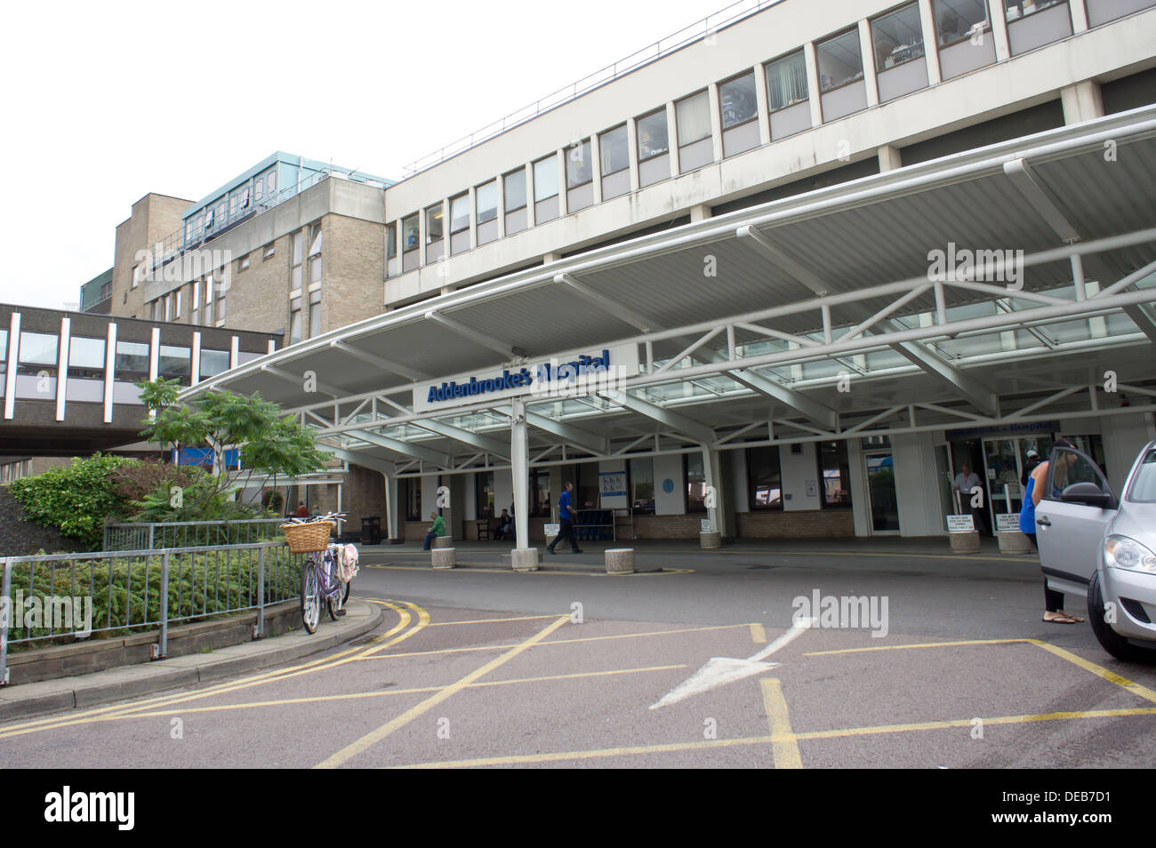 L'ospedale Addenbrookes a Cambridge nel settembre 2013 Foto Stock