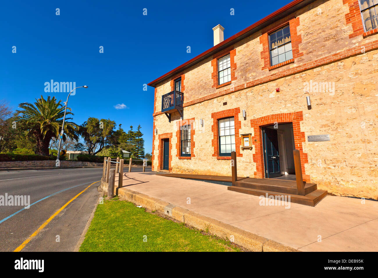 L'Australasian Hotel nel fiume Murray township di Goolwa Sud Australia Foto Stock
