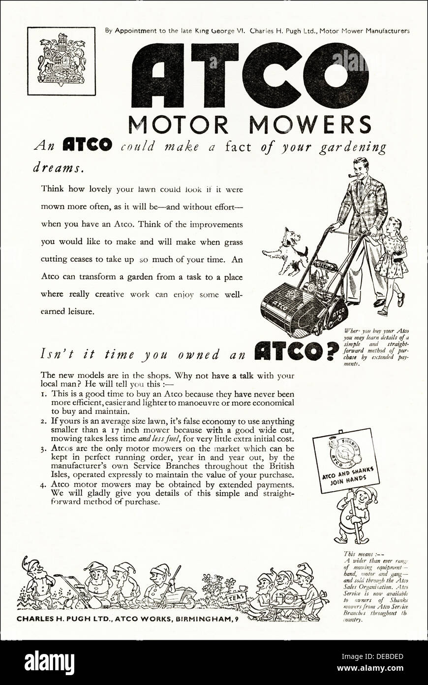 Datazione Atco falciatrici