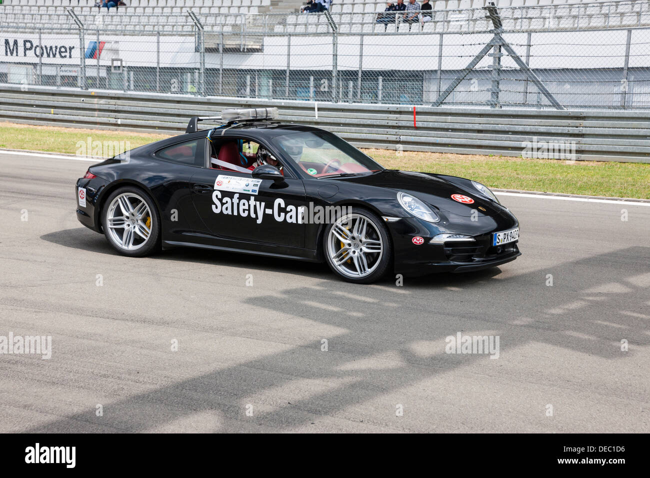Safety Car al Oldtimer Grand Prix 2013 sul Nuerburgring, Nürburg, Renania-Palatinato, Germania Foto Stock