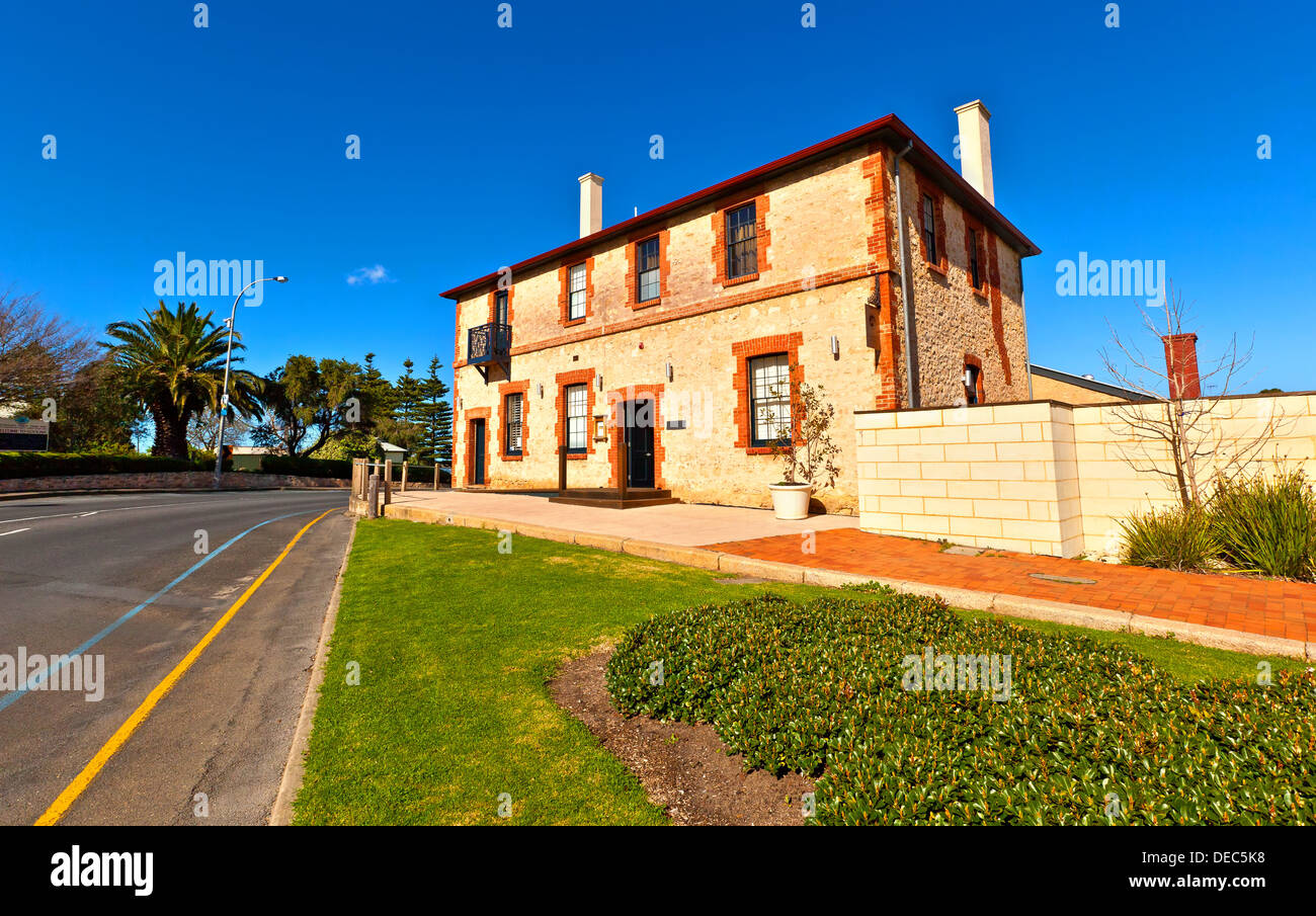 L'Australasian Hotel nel fiume Murray township di Goolwa Sud Australia Foto Stock