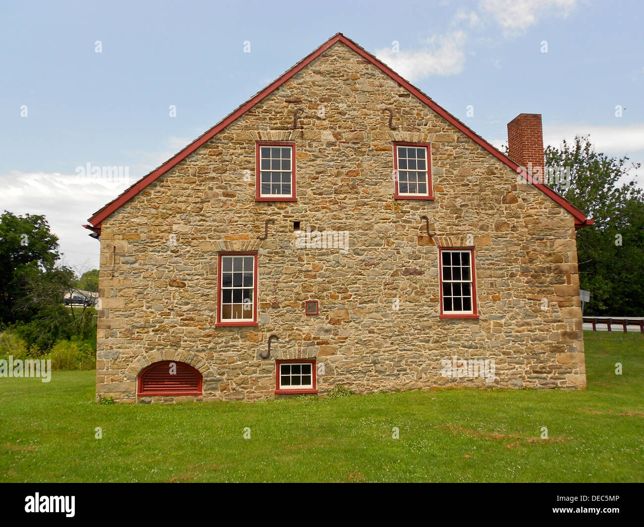 Swigart's Mill in York County, Pennsylvania, costruito 1794. Questo è appena ad est della città di Berlino Est, Adams County, Pennsylvan Foto Stock