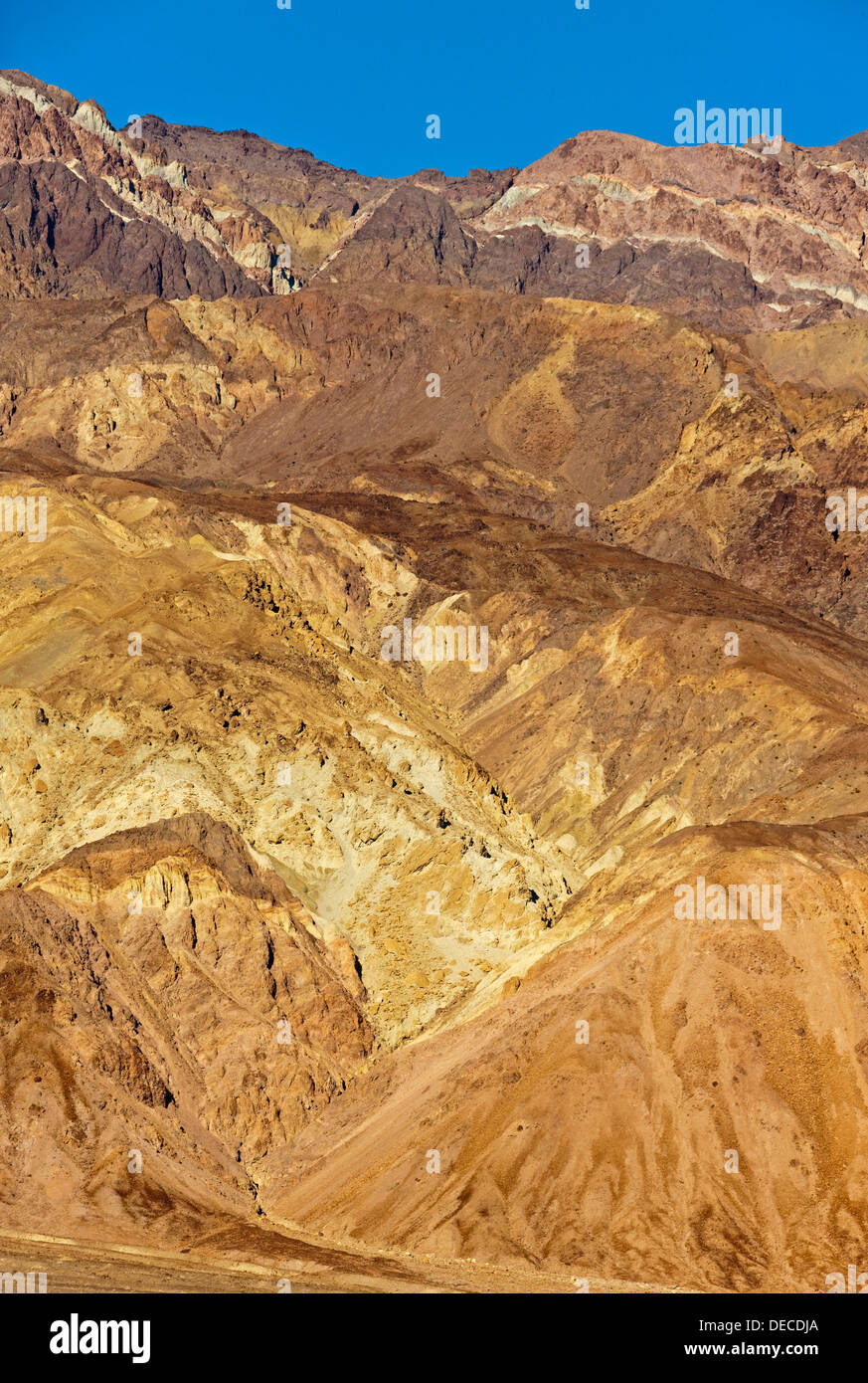 Le colline di artisti Drive, Death Valley, California, Stati Uniti d'America. JMH5386 Foto Stock