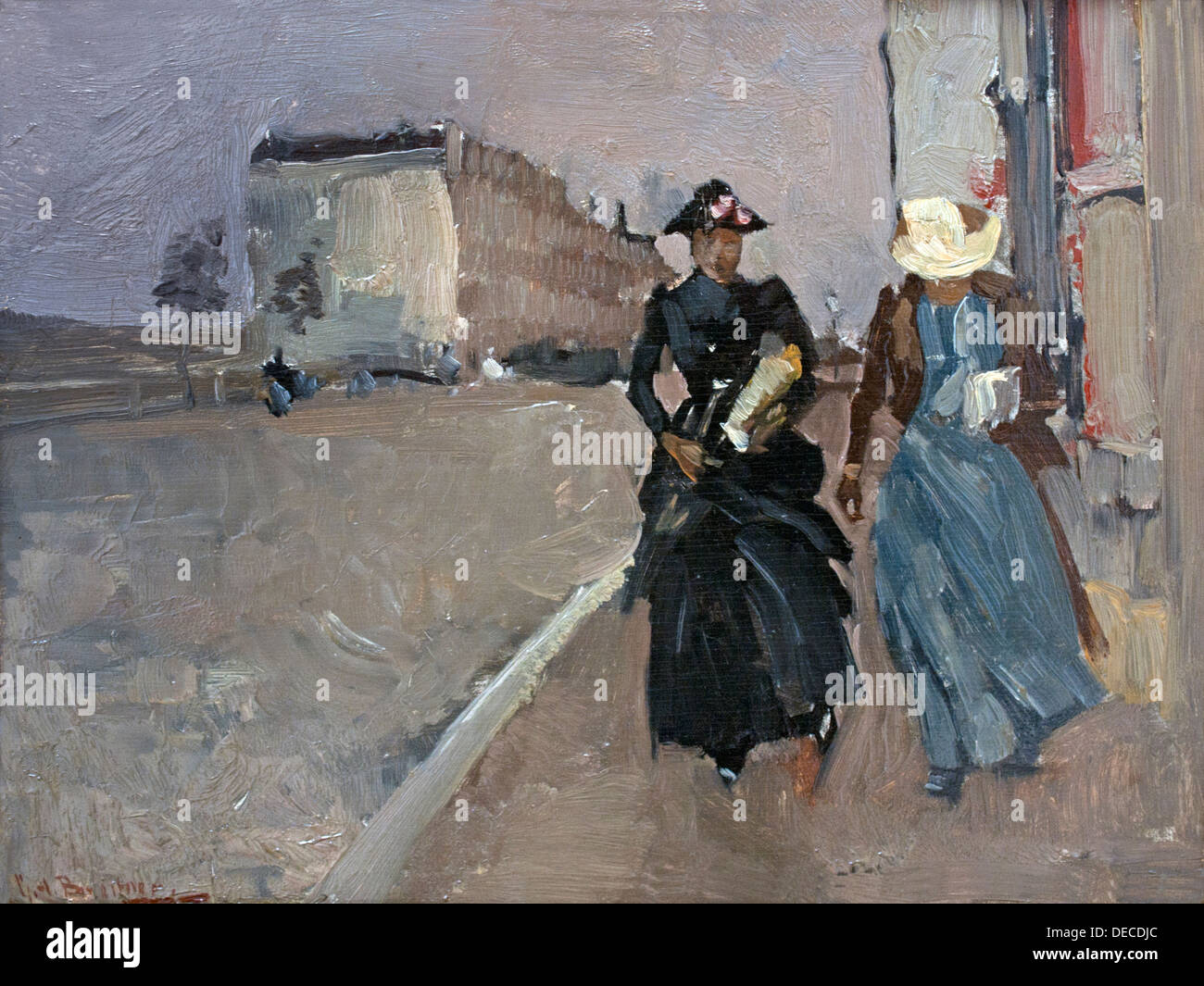 Raffica di vento 1886 George Hendrik Breitner 1857-1923 olandese Paesi Bassi Foto Stock