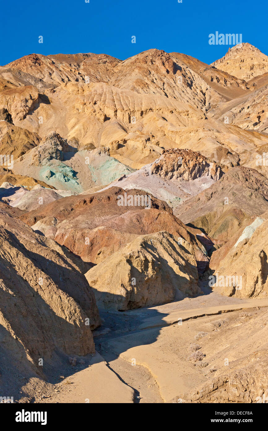 Le colline di artisti Drive, Death Valley, California, Stati Uniti d'America. JMH5392 Foto Stock