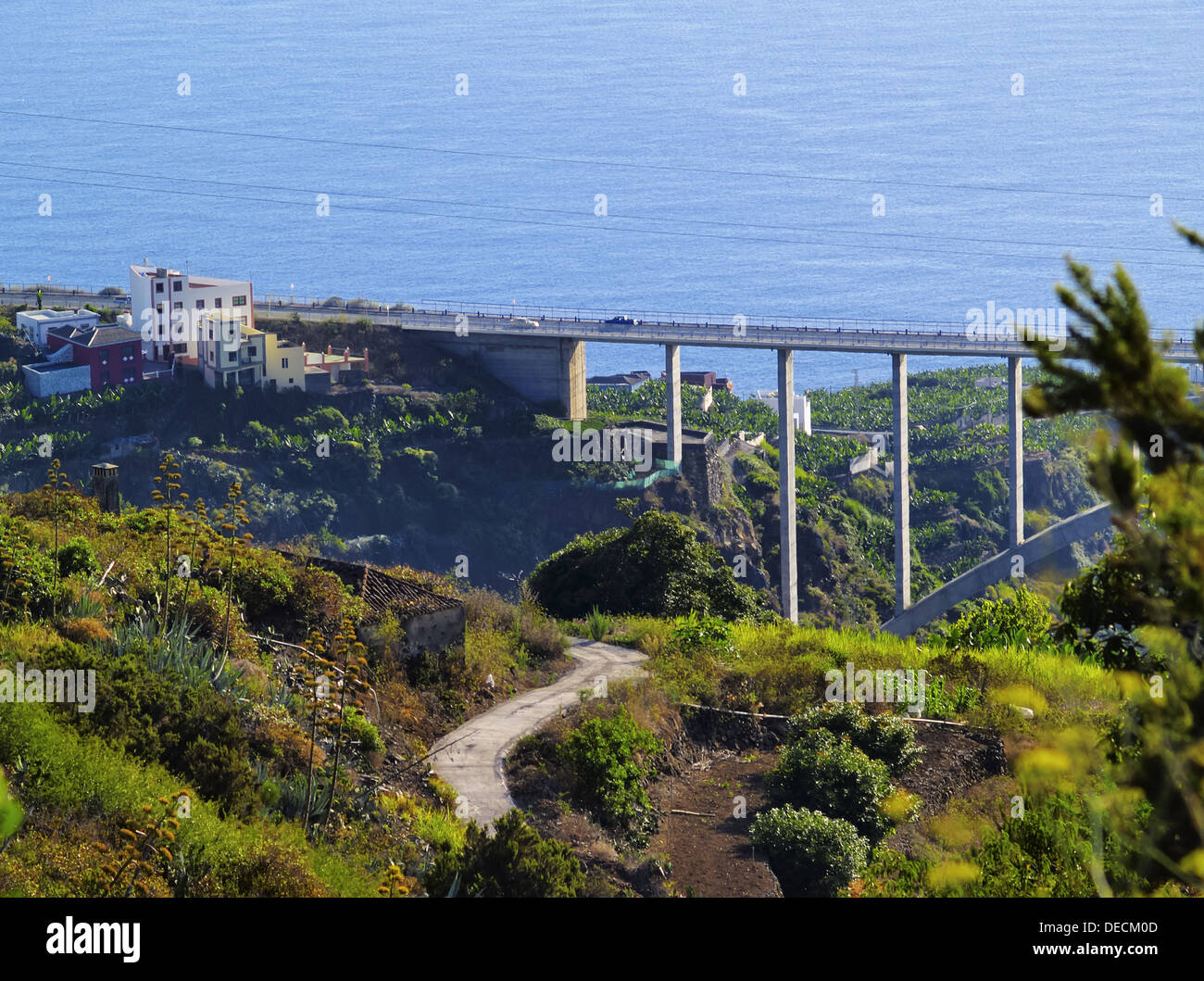 Los salse - città sull'isola di La Palma Isole Canarie Spagna Foto Stock