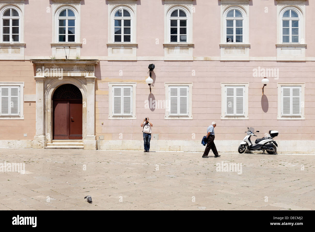 Zadar, Croazia, persone in Zadar Foto Stock