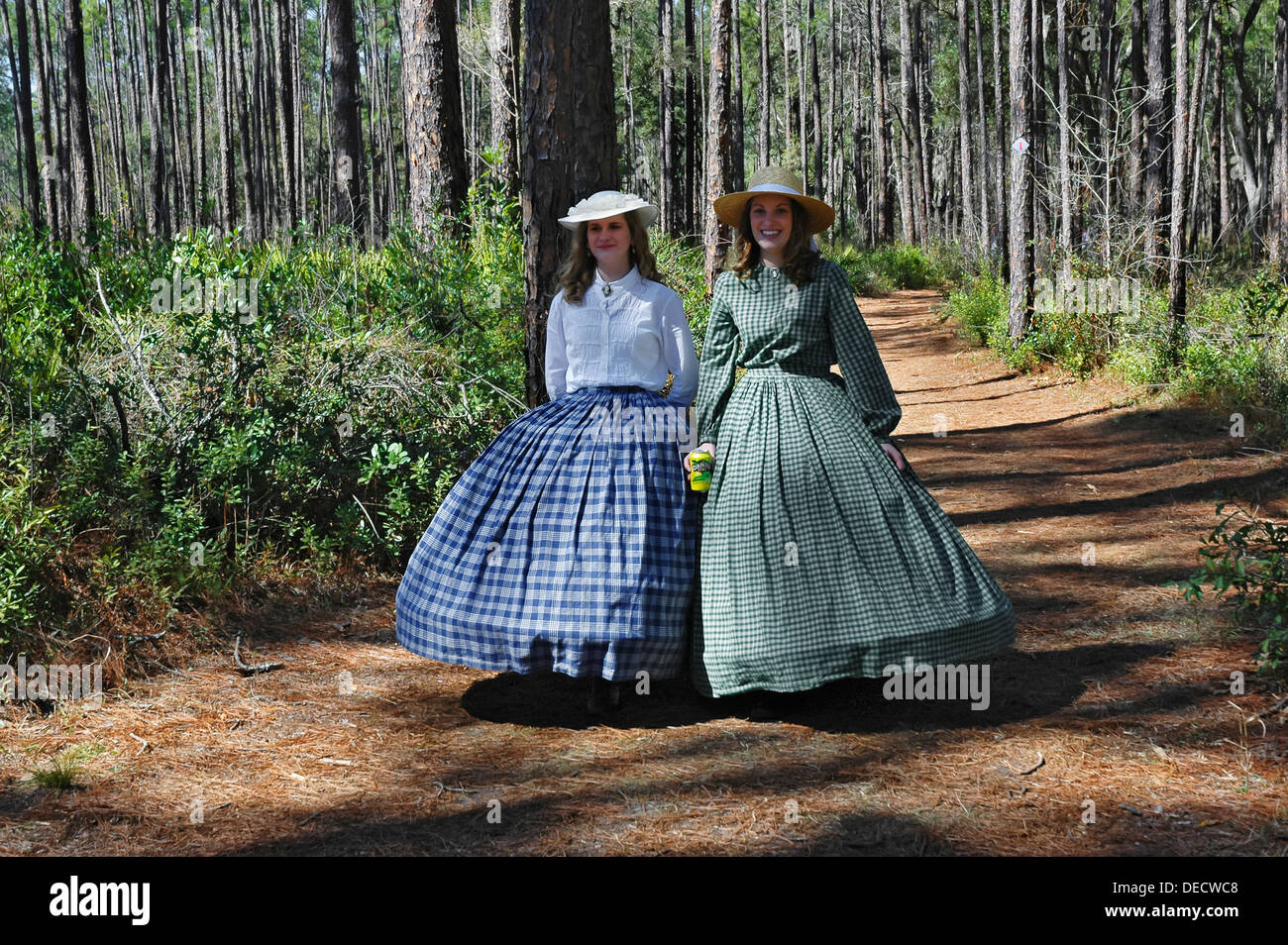 Campo di Battaglia di Olustee stato storico Parco ricorda il sito della Florida la più grande guerra civile battaglia il 20 febbraio 1864. Foto Stock