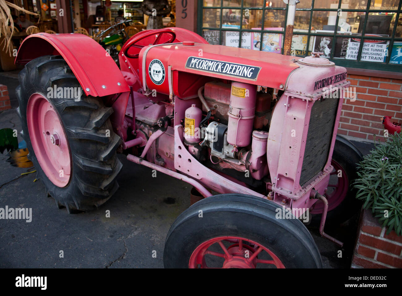 1930s vintage McCormick Deering - trattore agricolo Foto Stock