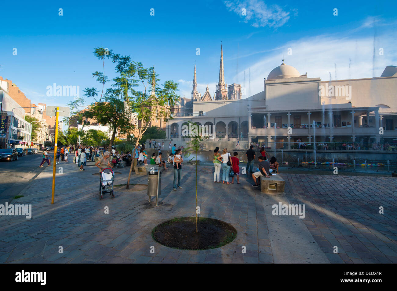 Moderno centro culturale a Cordoba, Argentina, Sud America Foto Stock