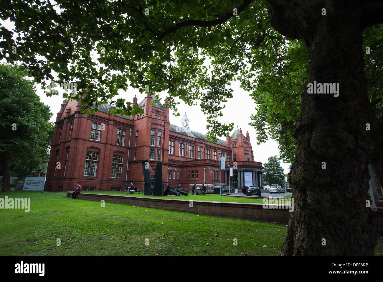 Whitworth Art Gallery di Whitworth Park , Manchester 28/08/13 Foto Stock