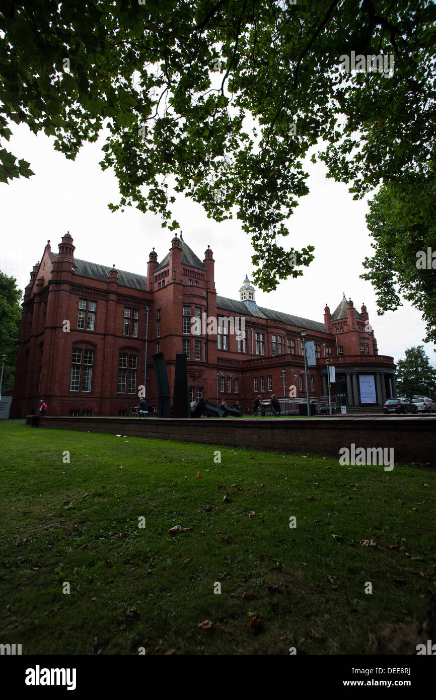 Whitworth Art Gallery di Whitworth Park , Manchester 28/08/13 Foto Stock