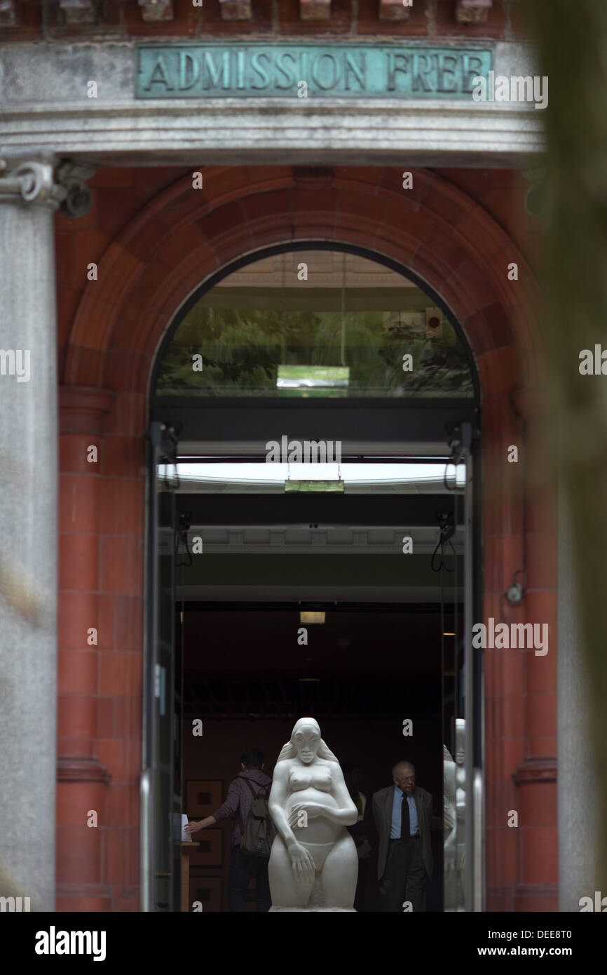 Whitworth Art Gallery di Whitworth Park , Manchester 28/08/13 Foto Stock