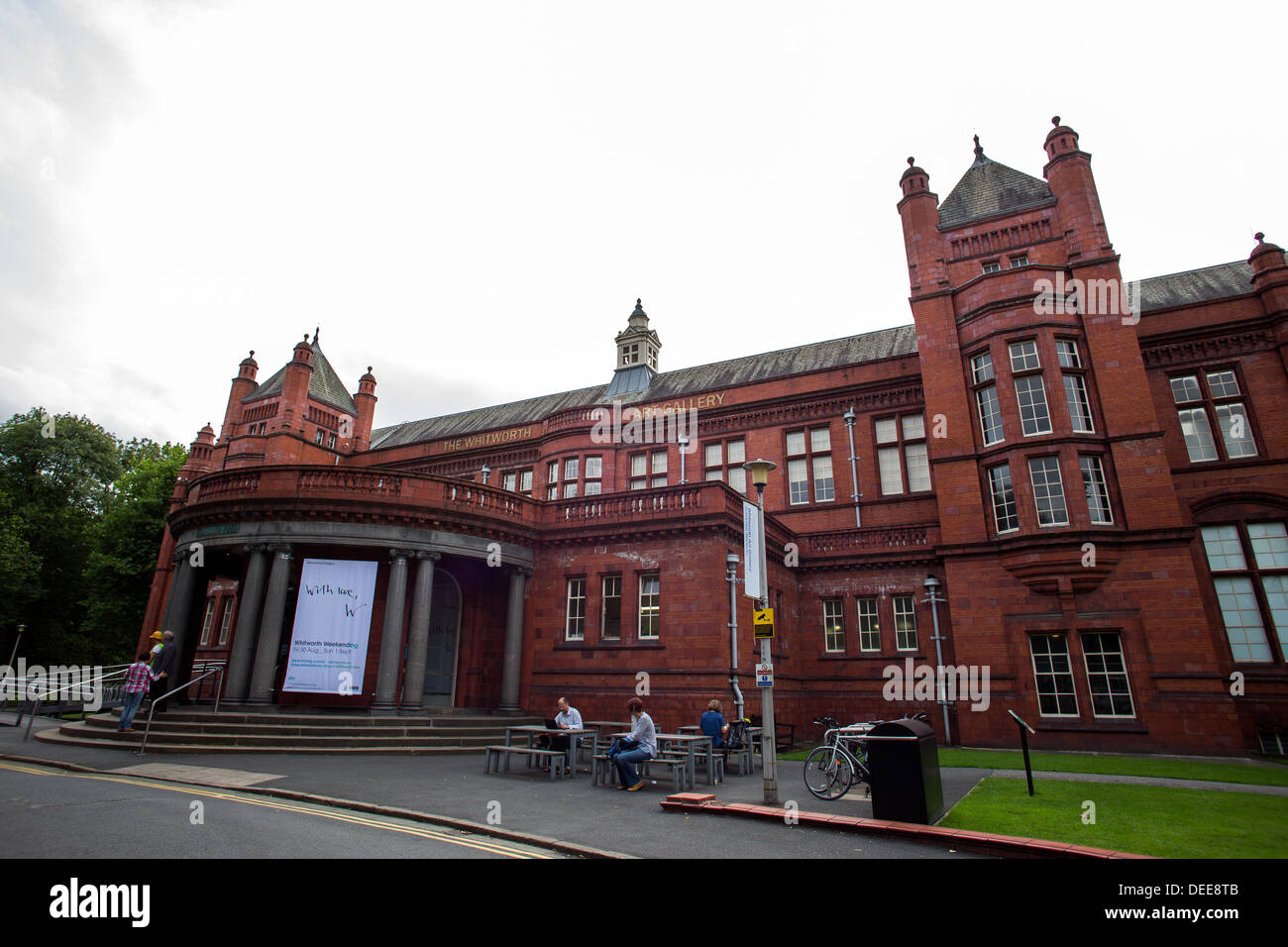 Whitworth Art Gallery di Whitworth Park , Manchester 28/08/13 Foto Stock