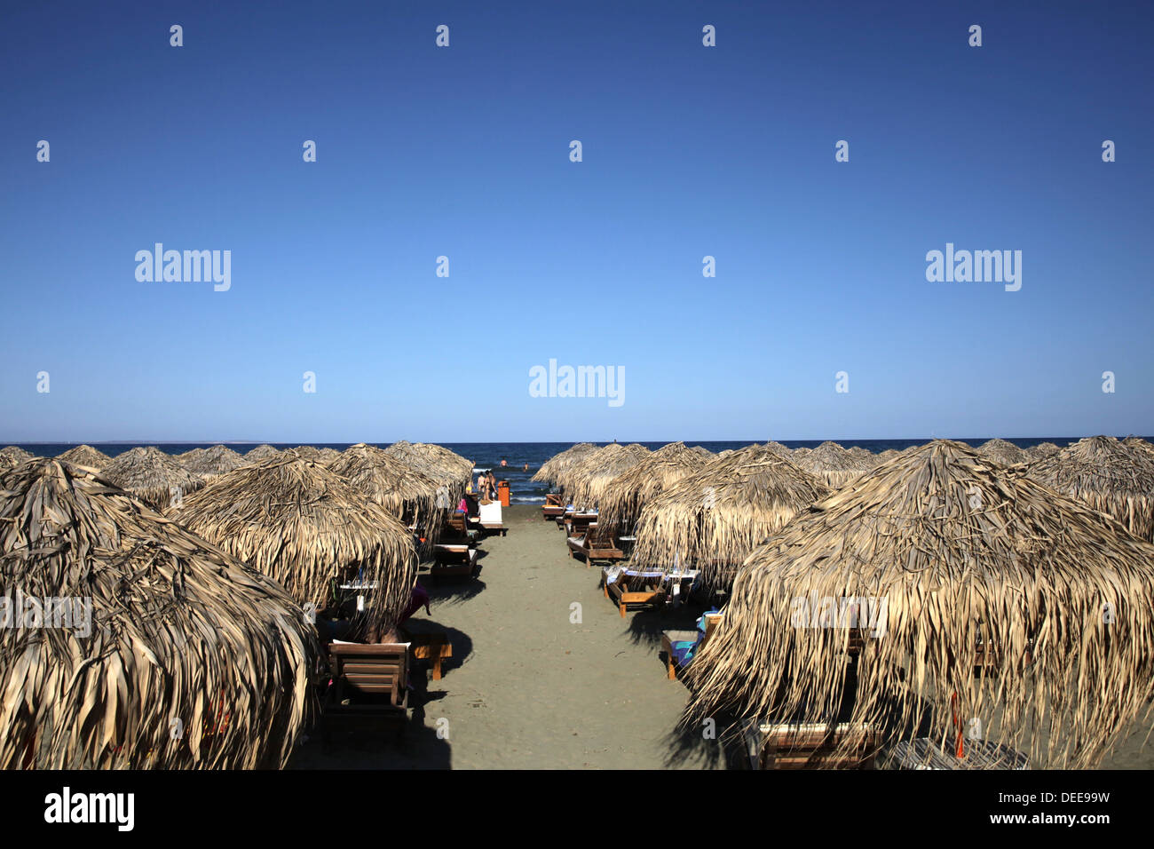 Spiaggia in Cipro Foto Stock