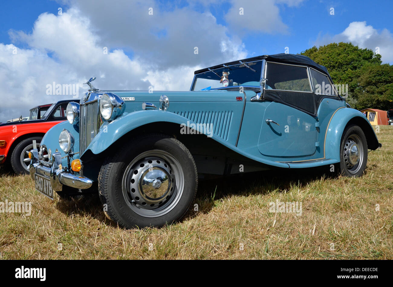 Un MG TD Mark II - Classic British sport dai primi anni cinquanta, ultimo del famoso 'T' auto di serie e prodotto 1949 - 1953. Foto Stock