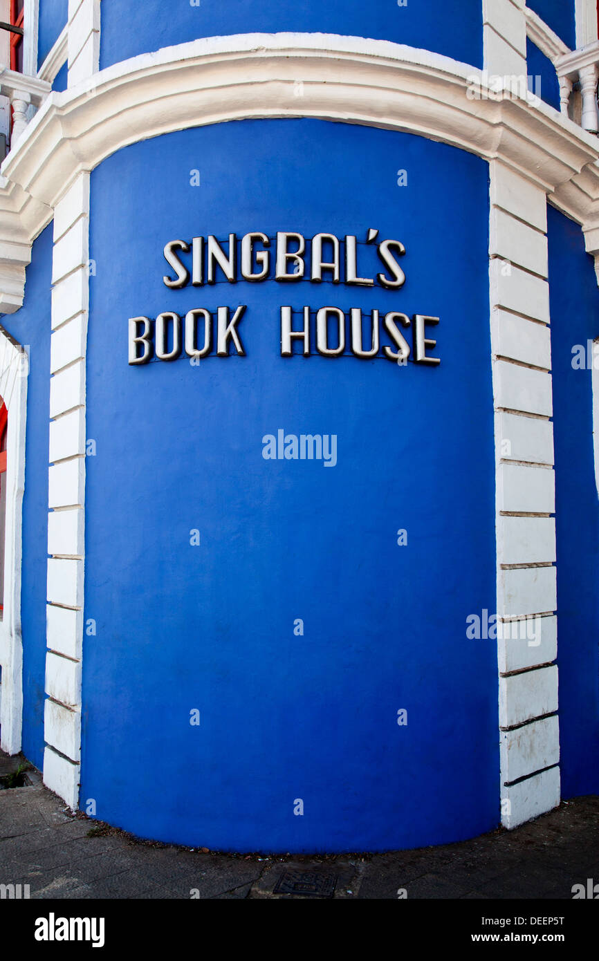 Singbal il libro di casa, Panaji, Goa, India Foto Stock