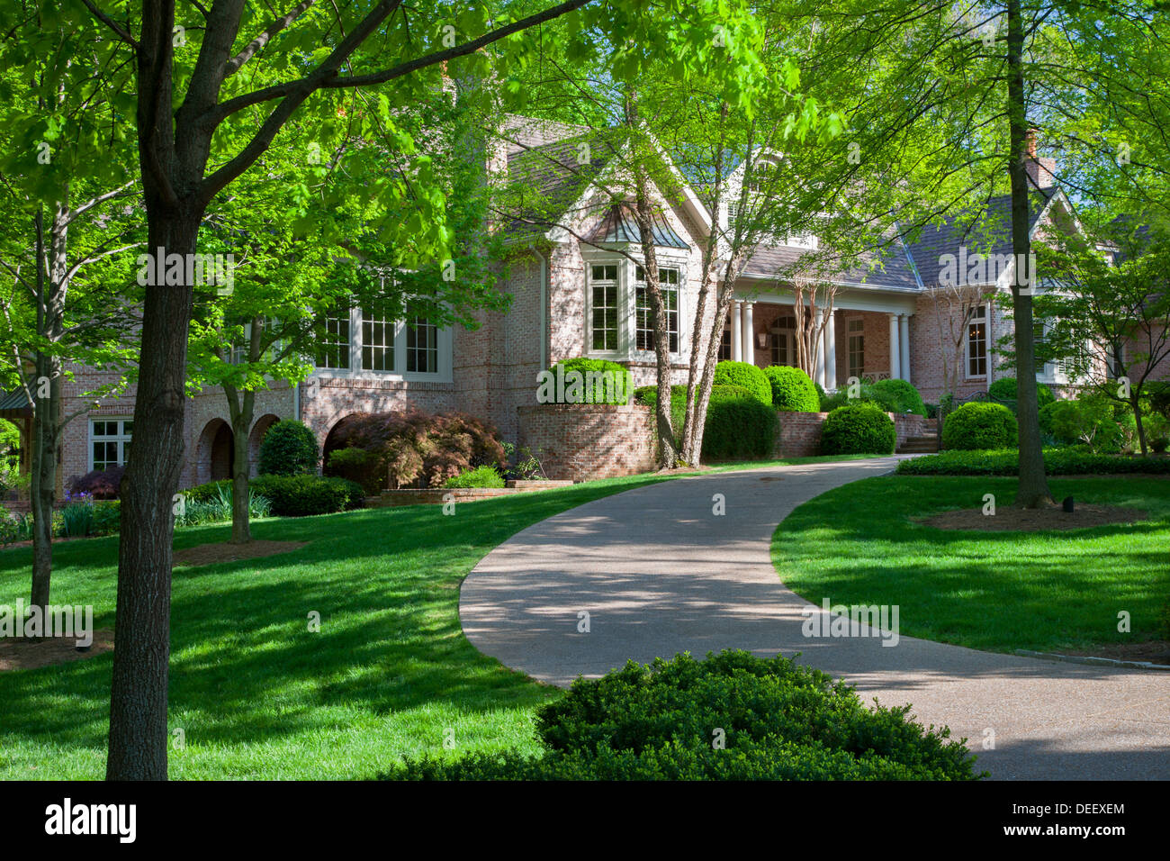 Casa di lusso in Nashville Tennessee, USA Foto Stock