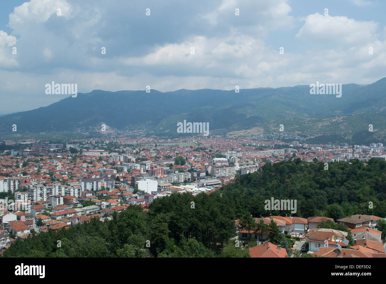 Ohrid East view Foto Stock
