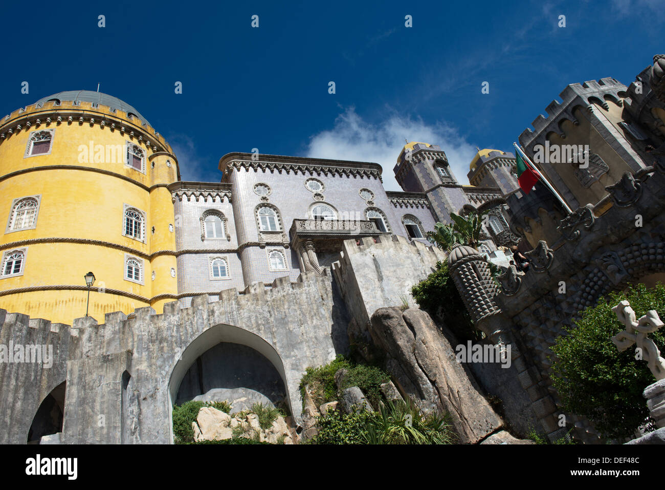Pena nel Palazzo di Sintra, Portogallo Foto Stock